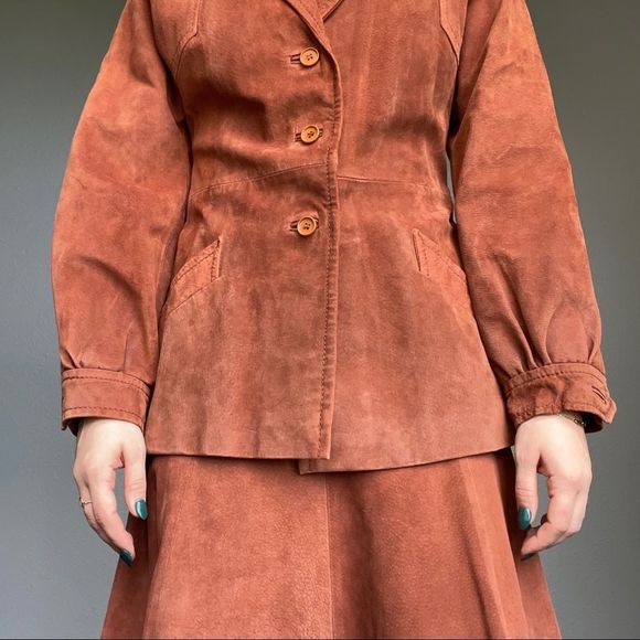 Neiman Marcus Brown Leather Jacket - Picture 12 of 13